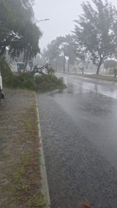 Rains led to localized flooding in the North West and Cape Town
