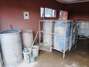 An illegal gold “processing” lab uncovered in Barberton 
