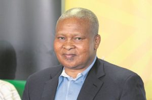 Bushy Maape, former North West Premier, is late.