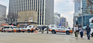 Parts of the Joburg CBD closed to traffic on Tuesday 