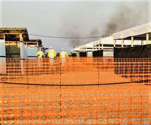 Residents set Ebola quarantine facility on fire