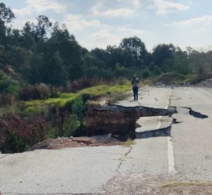 Sinkholes linked to illegal mining found in Roodepoort and the inner City