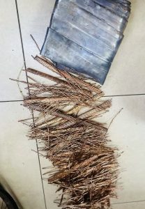 Police arrested suspect for cable theft, killed two for robbing courier services
