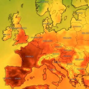 Heatwave sweeping through most of Europe 