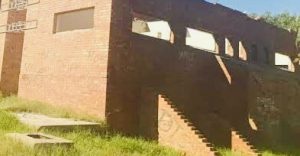 Construction site of the new Galeshewe Library vandalised by protesters