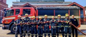 Firefighters battling blazes at Lincoln Meade