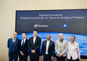 Envision commissioned to design a green hydrogen system for Sasolburg operations