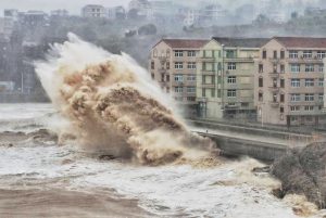 Over a million evacuated as Typhoon Dolphin made landfall in China