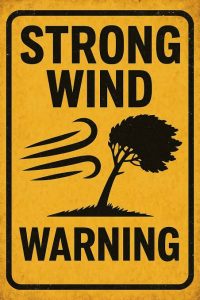 SAWS issued several warnings against strong winds and waves