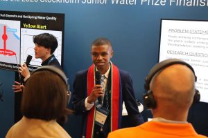 Sinehlanhla Nkosi is South Africa’s hopeful at the Stockholm Junior Water Prize