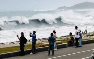 Flights and other transportation disrupted by Typhoon Saudel
