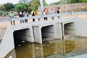 Flood -damaged Derrick Nyathi storm water culvert now repaired 