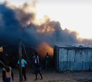 Third informal settlement fire left some residents of Philippi displaced